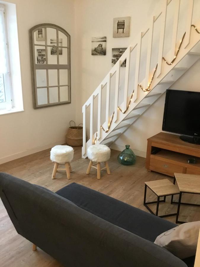 Appartement cosy en duplex à 50m de la plage Le Portel Extérieur photo